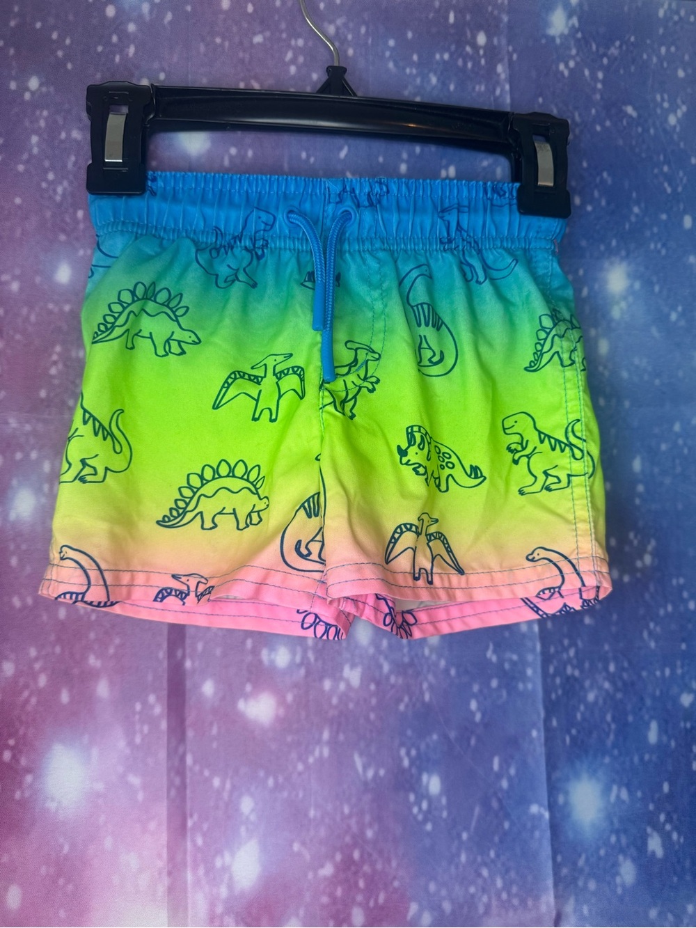 NWOT tags boys cat & Jack Dino swim trunks 🛍